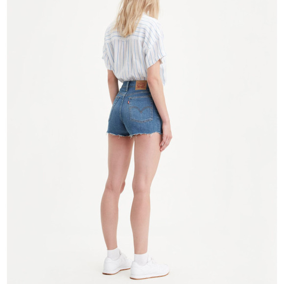 Levi's Pants - Levi's High Rise Shorts Blue Jean Short Distressed Size 29